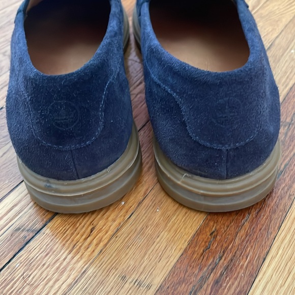 Men's Navy Suede Loafers. Peter Millar size 11 - Picture 2 of 4
